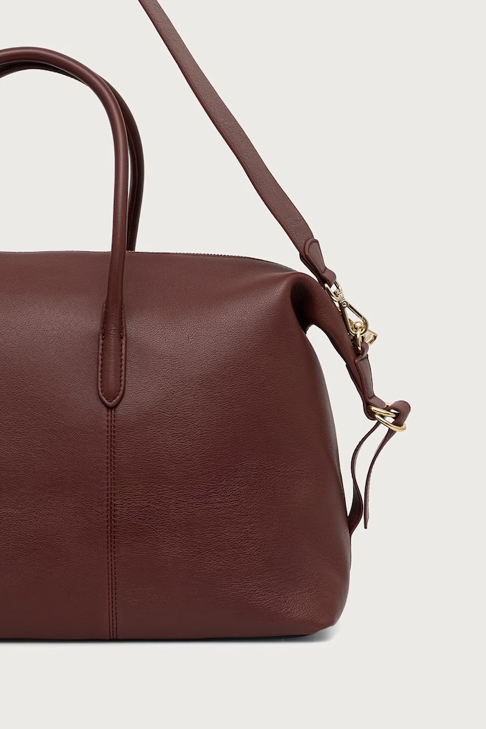 Akcesoria Patrizia Pepe torebka shopper damska skórzana 8B0012.L162 brązowy