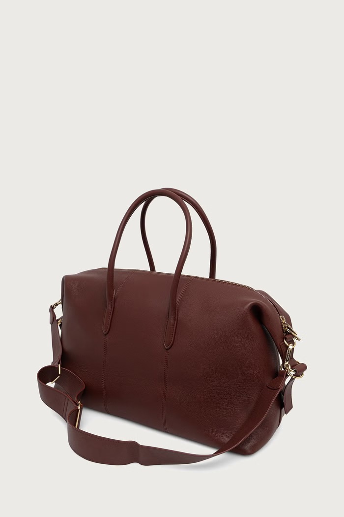 Patrizia Pepe torebka shopper damska skórzana brązowy 8B0012.L162