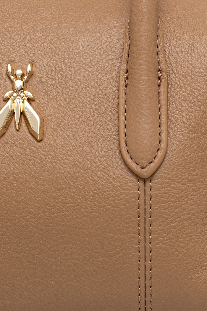 Patrizia Pepe crossbody torbica ženska usnjena 8B0010.L162 bež