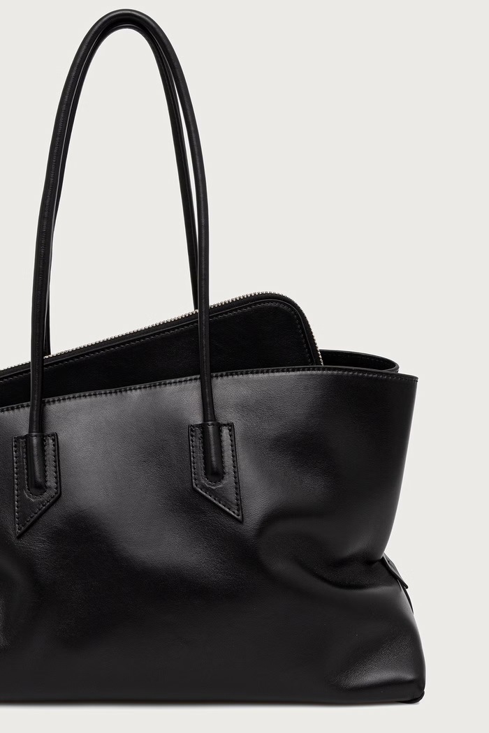 Dodaci The Attico La Passeggiata Medium shopper torba za žene kožna 250WAH00054LBT019AA crna