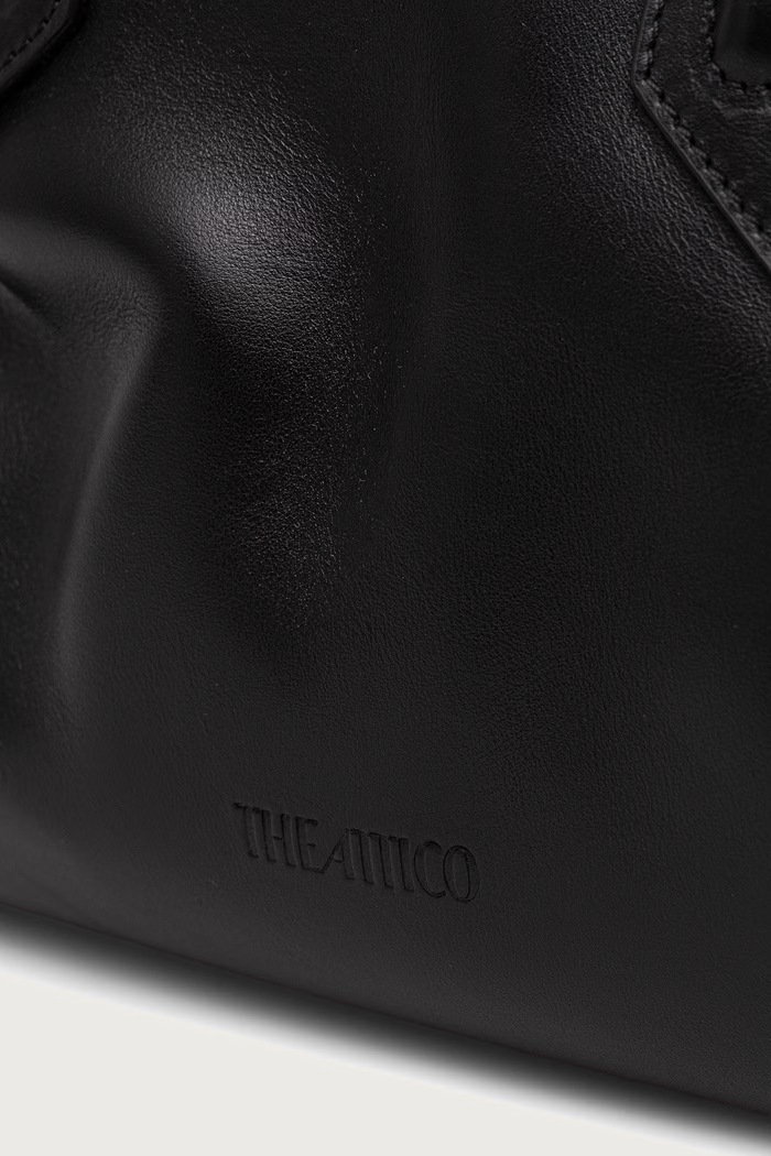 The Attico La Passeggiata Medium shopper torba za žene kožna crna 250WAH00054LBT019AA