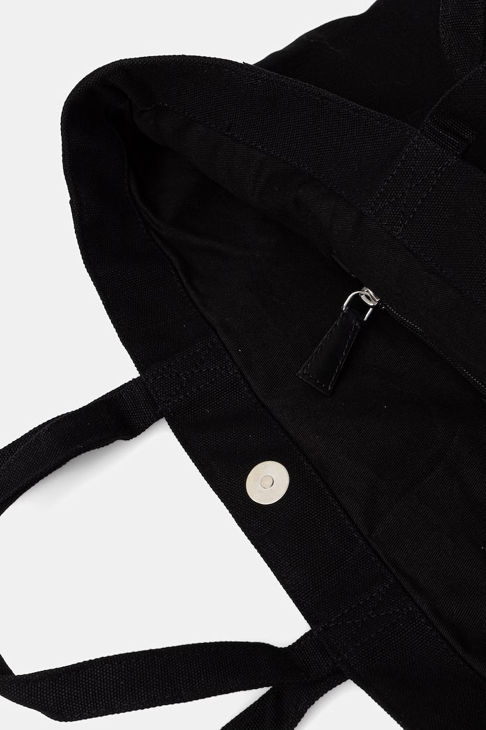 Karl Lagerfeld Jeans torebka tote damska bawełniana czarny B3W50039