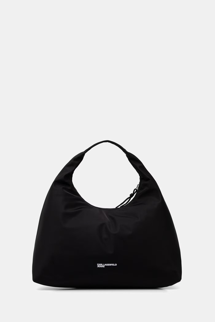 Accesorii Karl Lagerfeld Jeans hobo bag pentru femei B3W50034 negru