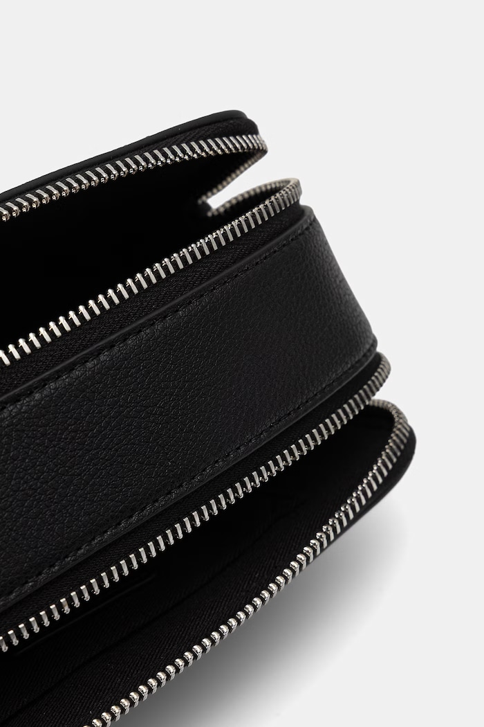 Karl Lagerfeld Jeans geantă crossbody pentru femei cu imitație de piele B3W30169 negru