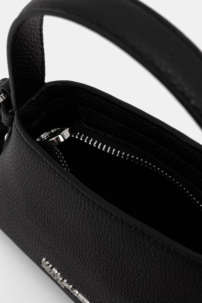 Karl Lagerfeld Jeans geantă crossbody pentru femei din piele B3W30291 negru