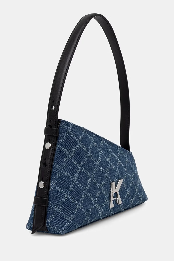 Karl Lagerfeld Jeans geantă pentru femei denim B3W30204 albastru AW26