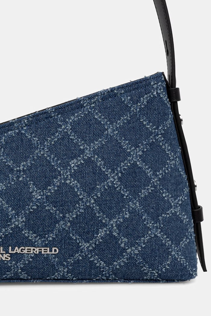 Accesorii Karl Lagerfeld Jeans geantă pentru femei denim B3W30204 albastru