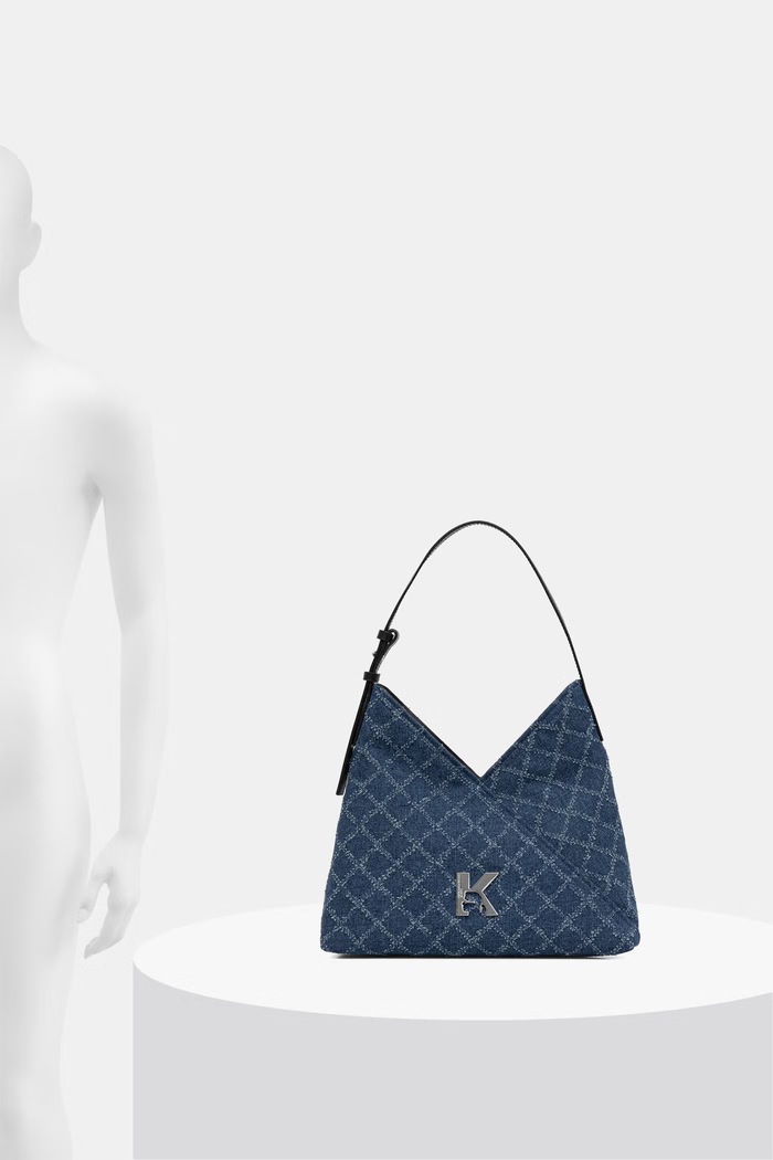 Karl Lagerfeld Jeans tote torba za žene traper B3W30202