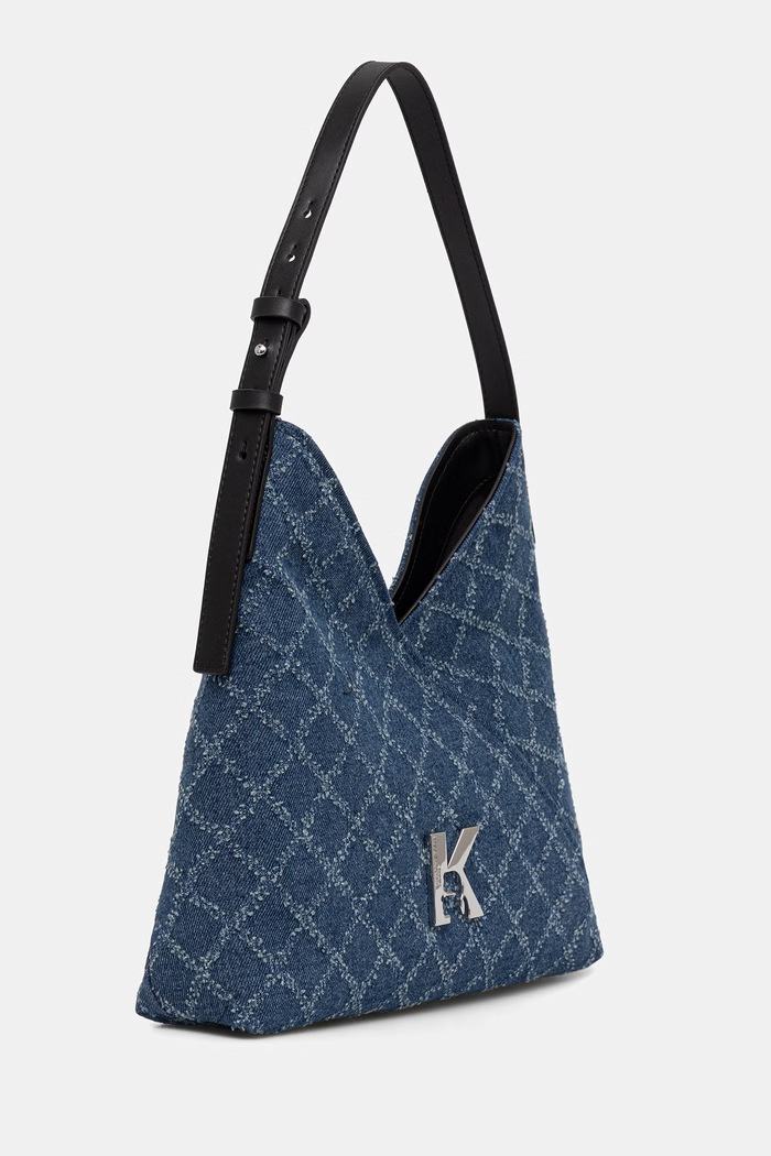 Karl Lagerfeld Jeans tote torba za žene traper B3W30202 plava AW26