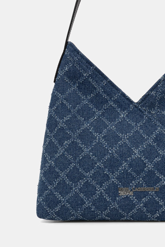 Dodaci Karl Lagerfeld Jeans tote torba za žene traper B3W30202 plava