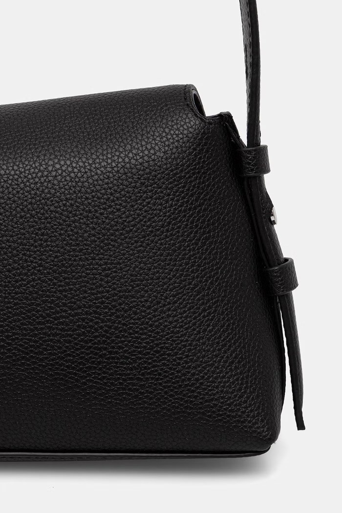 Accesorii Karl Lagerfeld Jeans geantă pentru femei din piele B3W30200 negru
