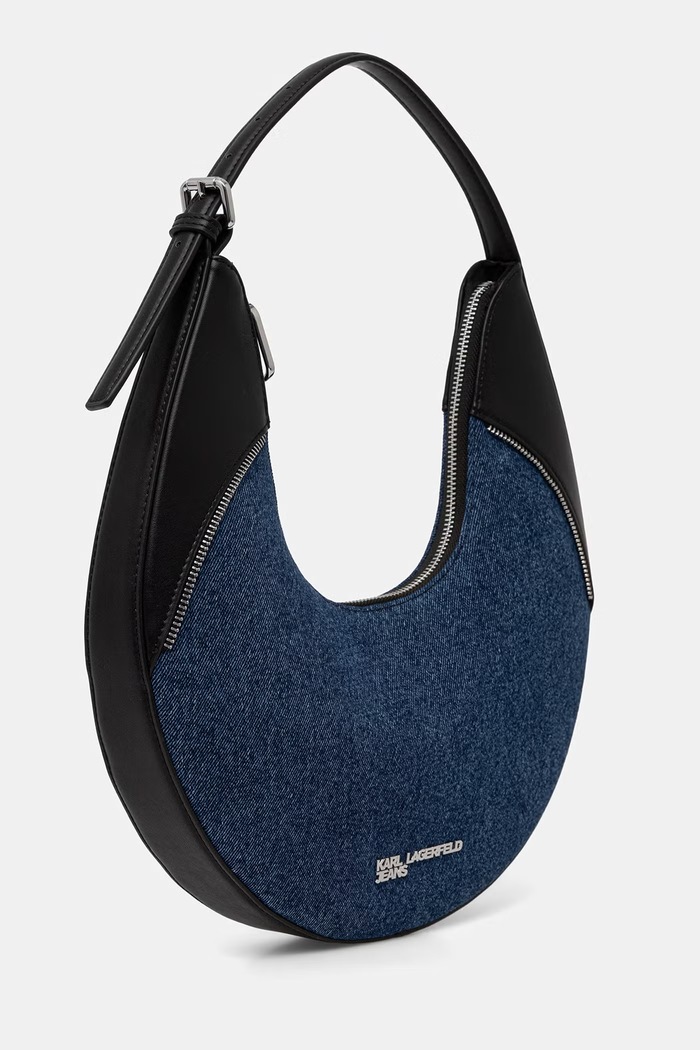 Karl Lagerfeld Jeans torebka hobo damska B3W30197 granatowy AW26