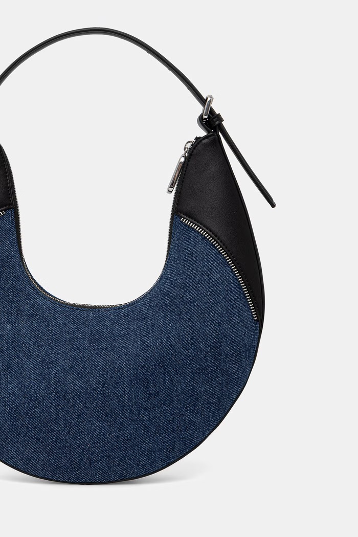 Akcesoria Karl Lagerfeld Jeans torebka hobo damska B3W30197 granatowy