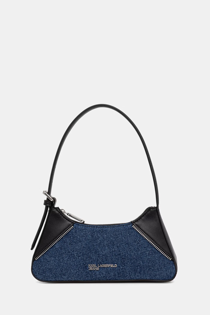 Karl Lagerfeld Jeans torba za žene traper mornarsko plava B3W30195