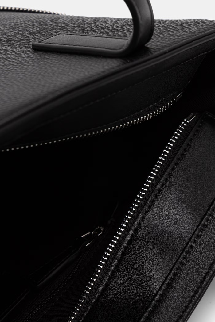 Karl Lagerfeld Jeans geantă shopper pentru femei cu imitație de piele negru B3W30184