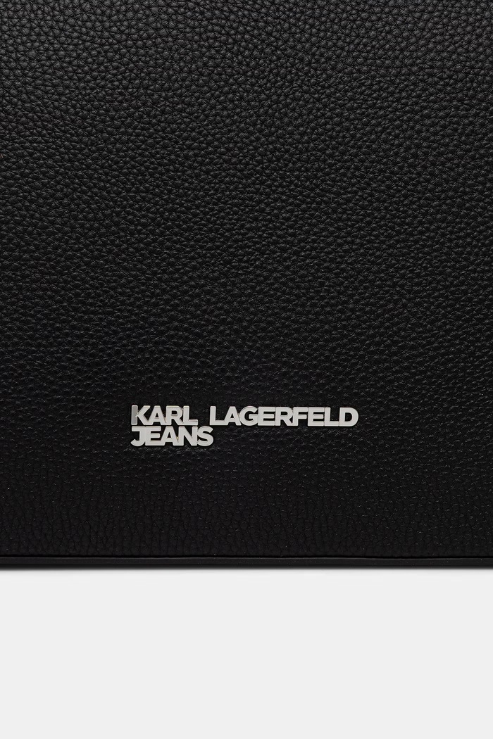 Karl Lagerfeld Jeans geantă shopper pentru femei cu imitație de piele B3W30184 negru