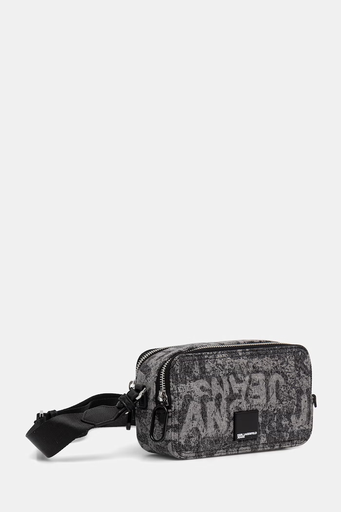 Karl Lagerfeld Jeans torebka crossbody damska jeansowa B3W30177 czarny AW26