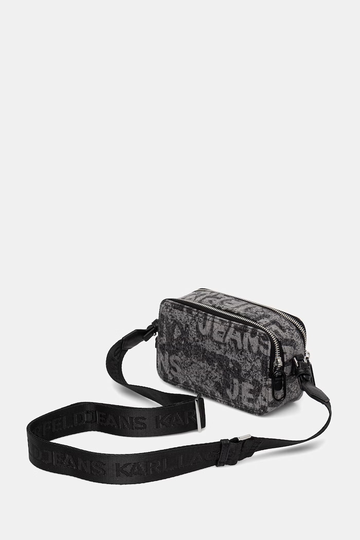 Akcesoria Karl Lagerfeld Jeans torebka crossbody damska jeansowa B3W30177 czarny