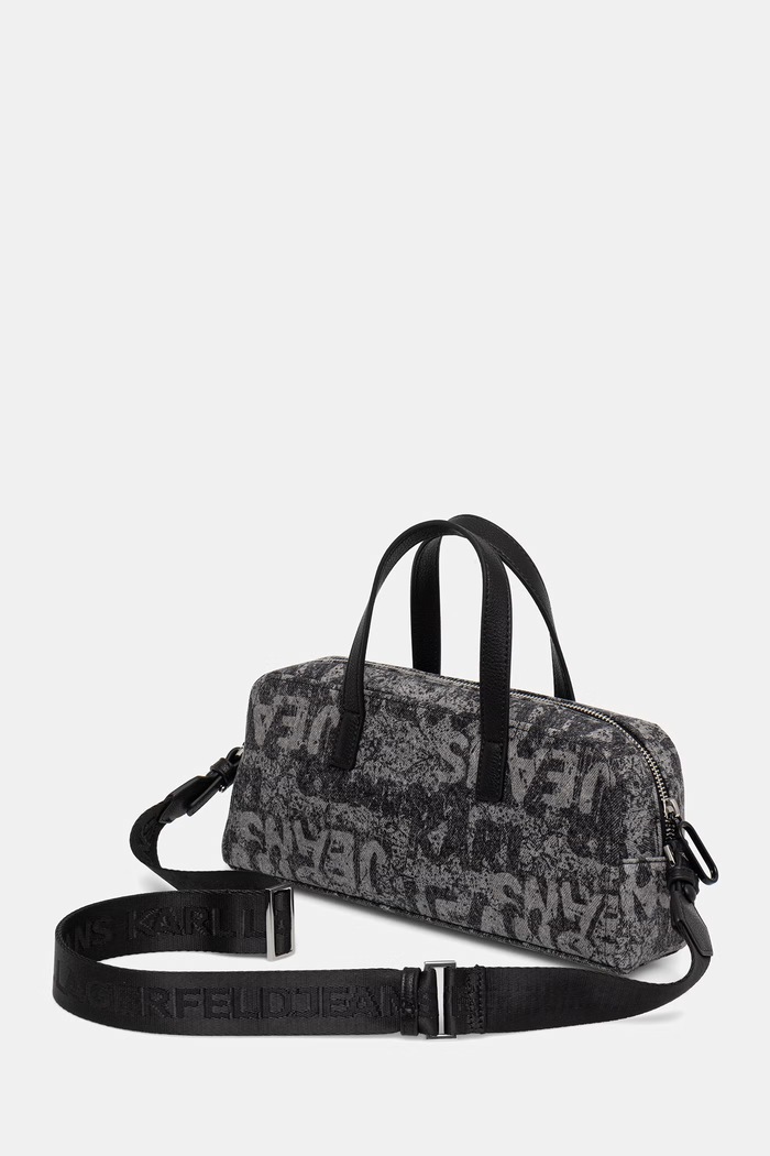 Akcesoria Karl Lagerfeld Jeans torebka crossbody damska jeansowa B3W30175 czarny
