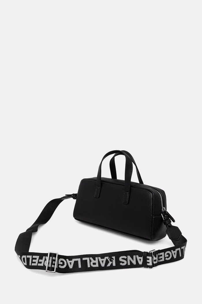 Accesorii Karl Lagerfeld Jeans geantă crossbody pentru femei cu imitație de piele B3W30172 negru