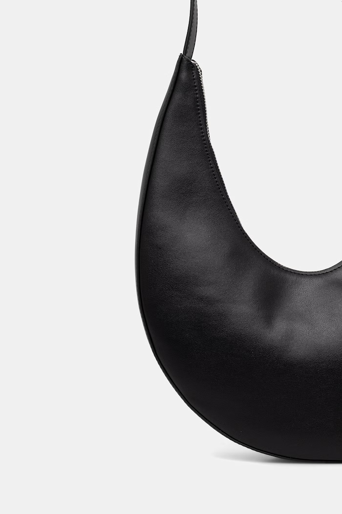 Akcesoria Karl Lagerfeld Jeans torebka hobo damska skórzana B3W30151 czarny