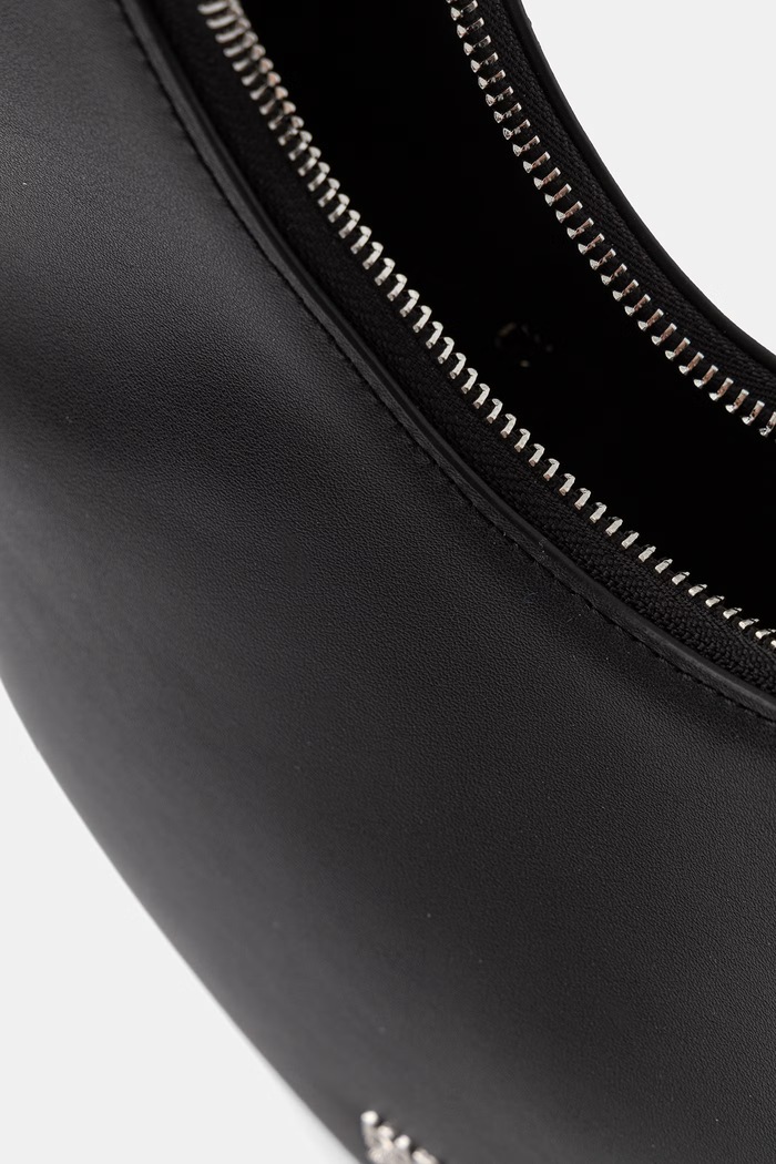 Karl Lagerfeld Jeans torebka hobo damska skórzana B3W30151 czarny