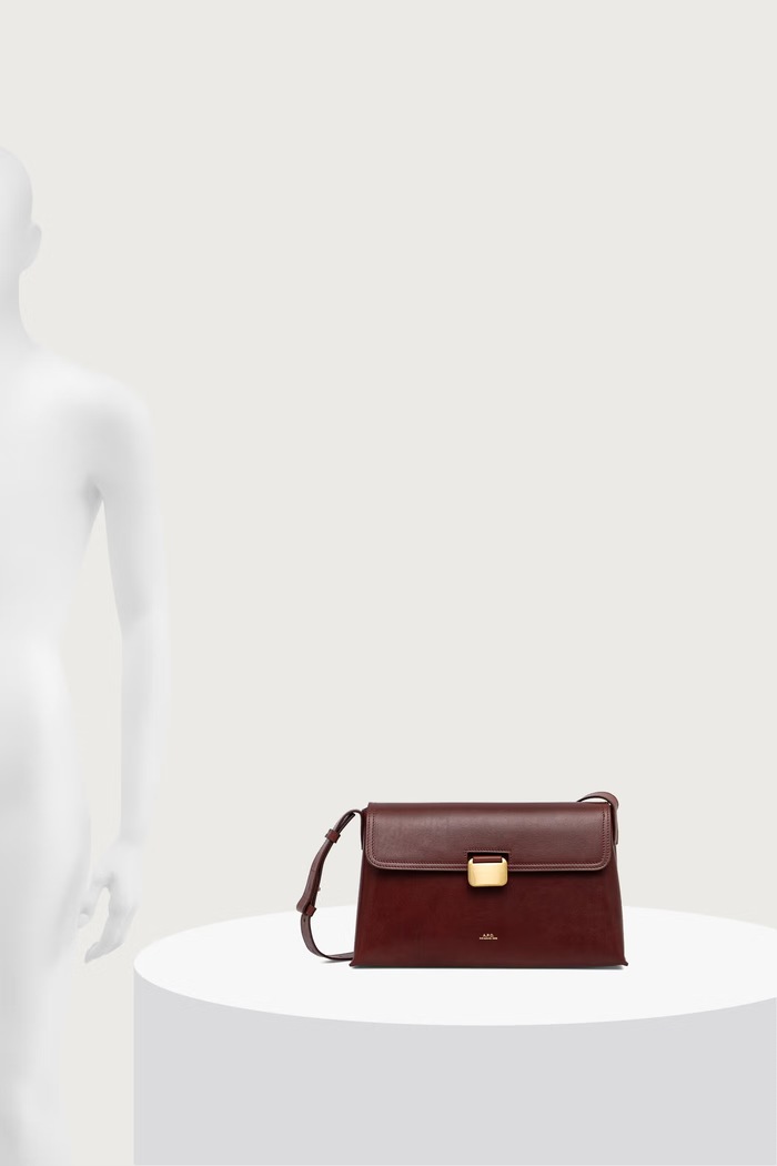 A.P.C. Listonoszka damska skórzana sac simone PXBVG.F67050