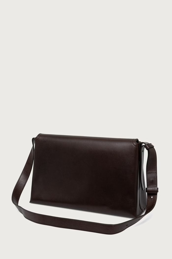 Accesorii A.P.C. Geantă poștaș pentru femei din piele sac simone PXBVG.F67050 maro
