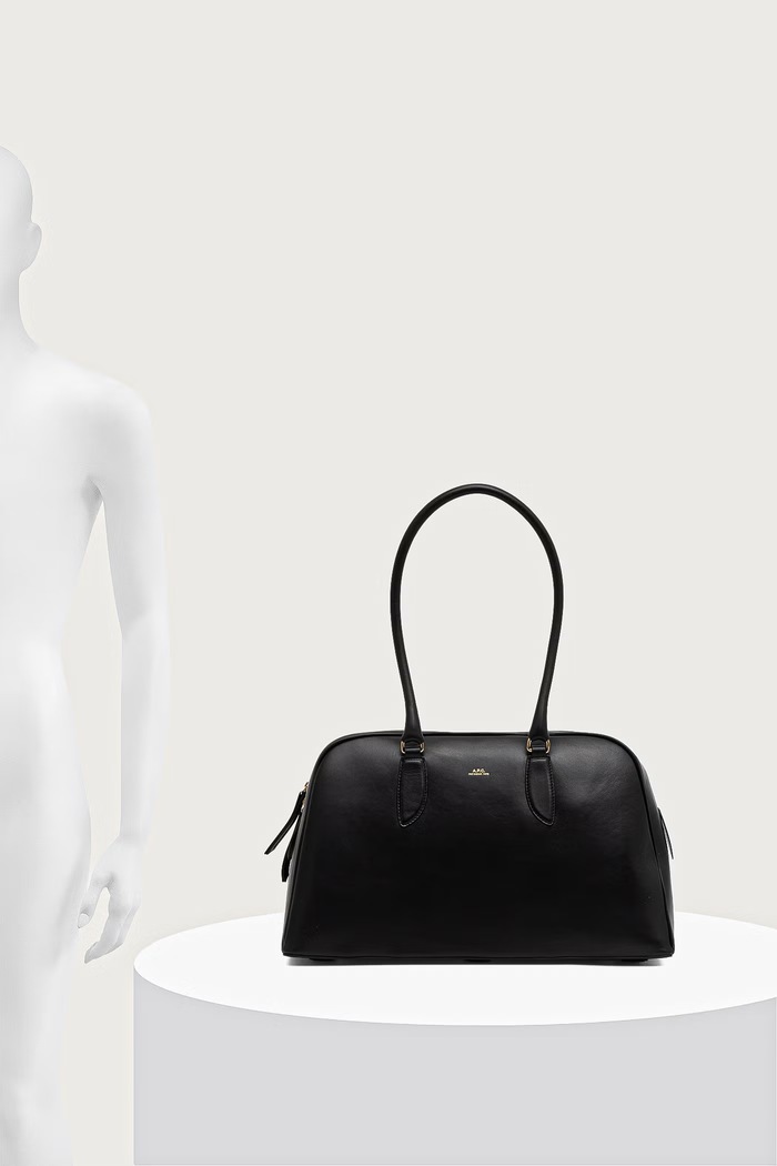 A.P.C. Torebka shopper damska skórzana Paloma PXCBS.F67066 czarny AW26