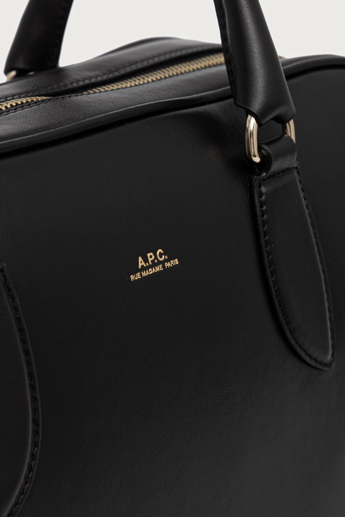 Paloma torebka shopper damska skórzana A.P.C. PXCBS.F67066 czarny