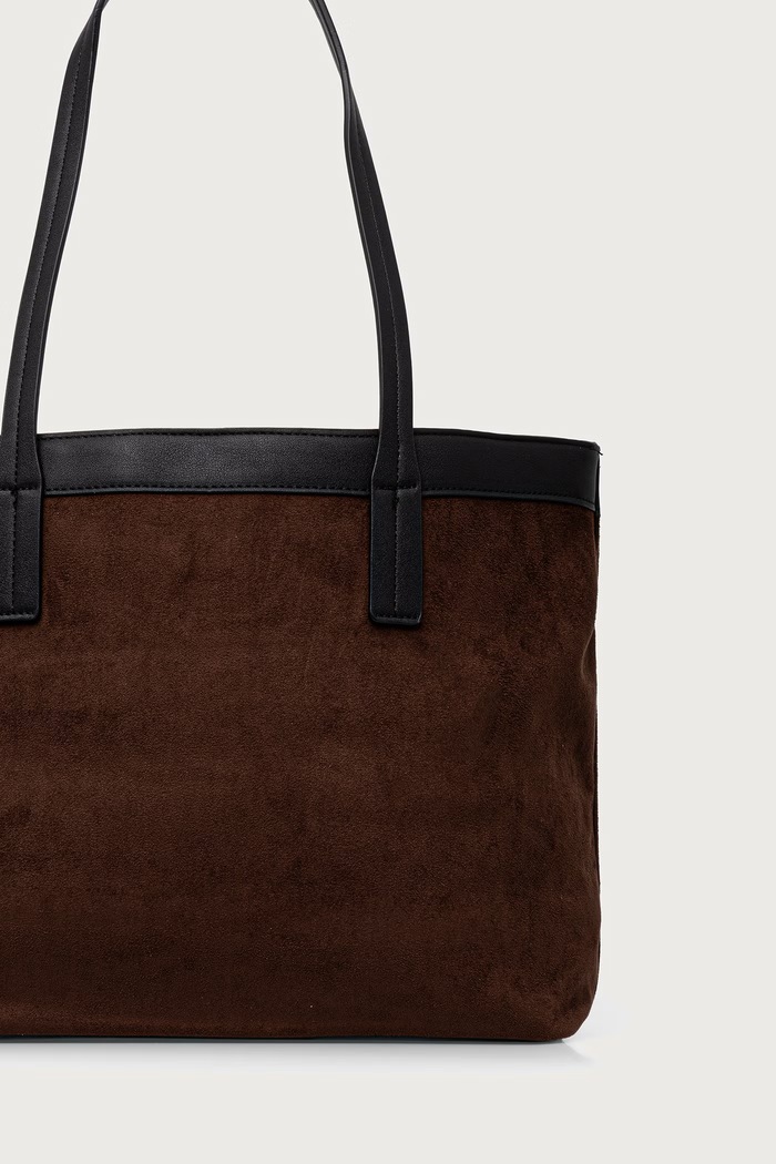 Akcesoria Valentino Bags Torebka shopper damska ZAFARI VBSACO01 brązowy