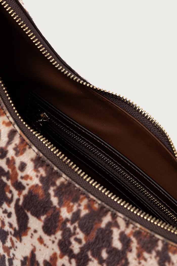 Torebka hobo damska LINE Valentino Bags brązowy VBSAEK14