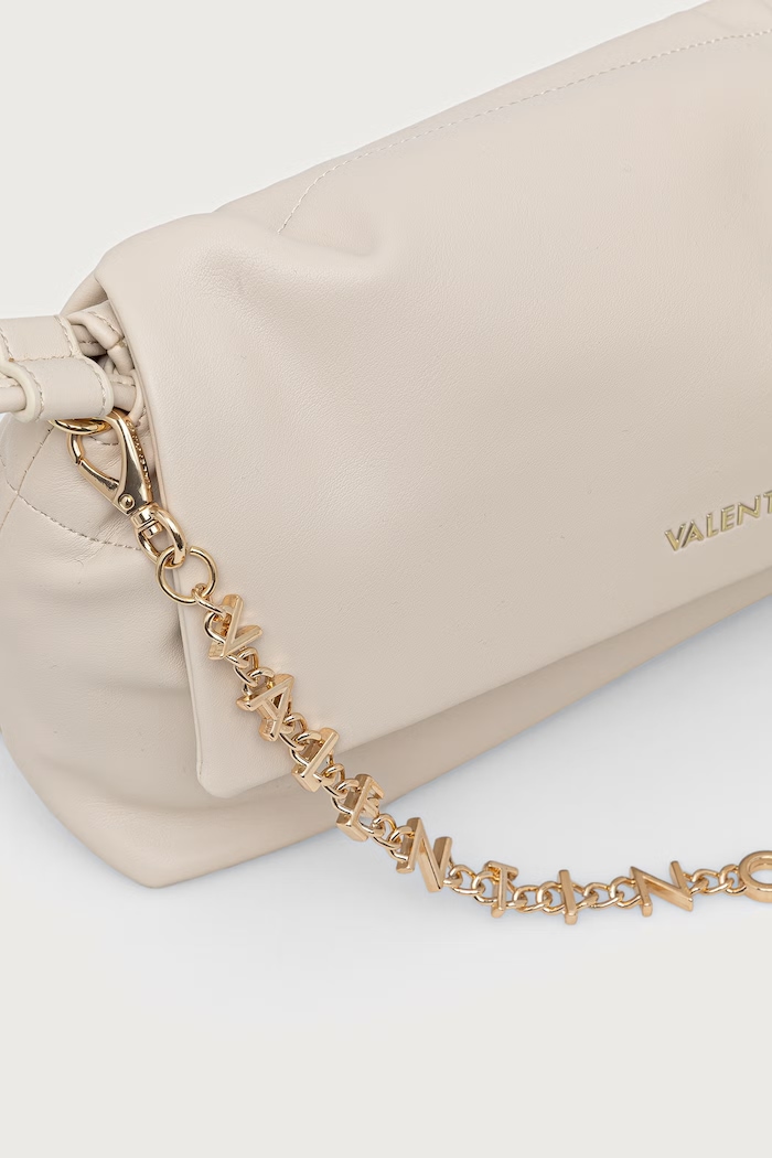 Torebka bagietka damska ROBBY Valentino Bags VBSACS09 beżowy