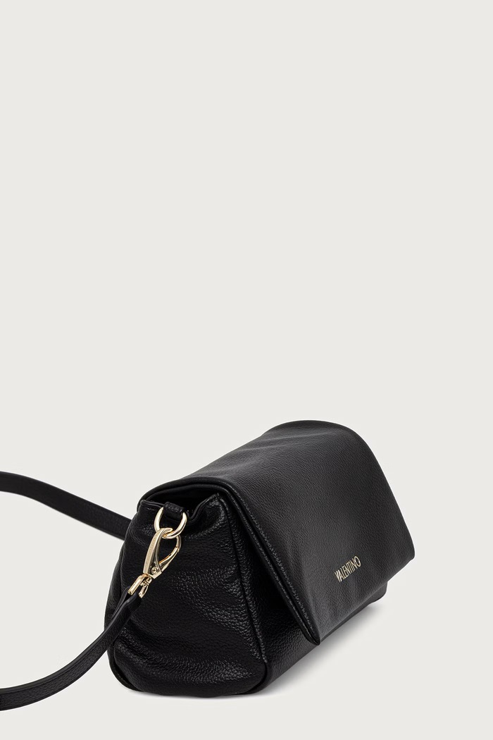 Valentino Bags Torebka crossbody damska z imitacji skóry LENA VBSACG09 czarny AW26