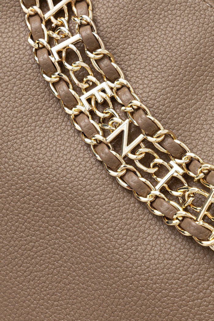 Torebka crossbody damska z imitacji skóry LENA Valentino Bags VBSACG07 brązowy