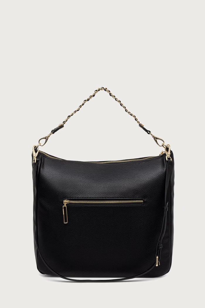 Akcesoria Valentino Bags Torebka crossbody damska z imitacji skóry LENA VBSACG07 czarny
