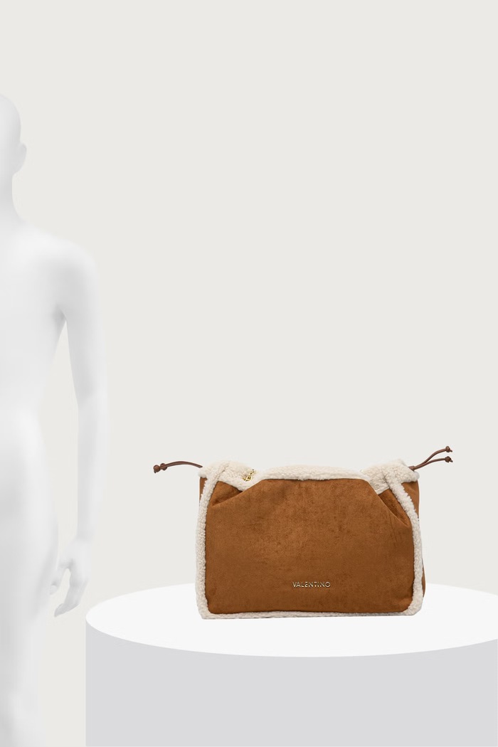 Valentino Bags Torebka shopper damska z imitacji zamszu MAX VBSABT01
