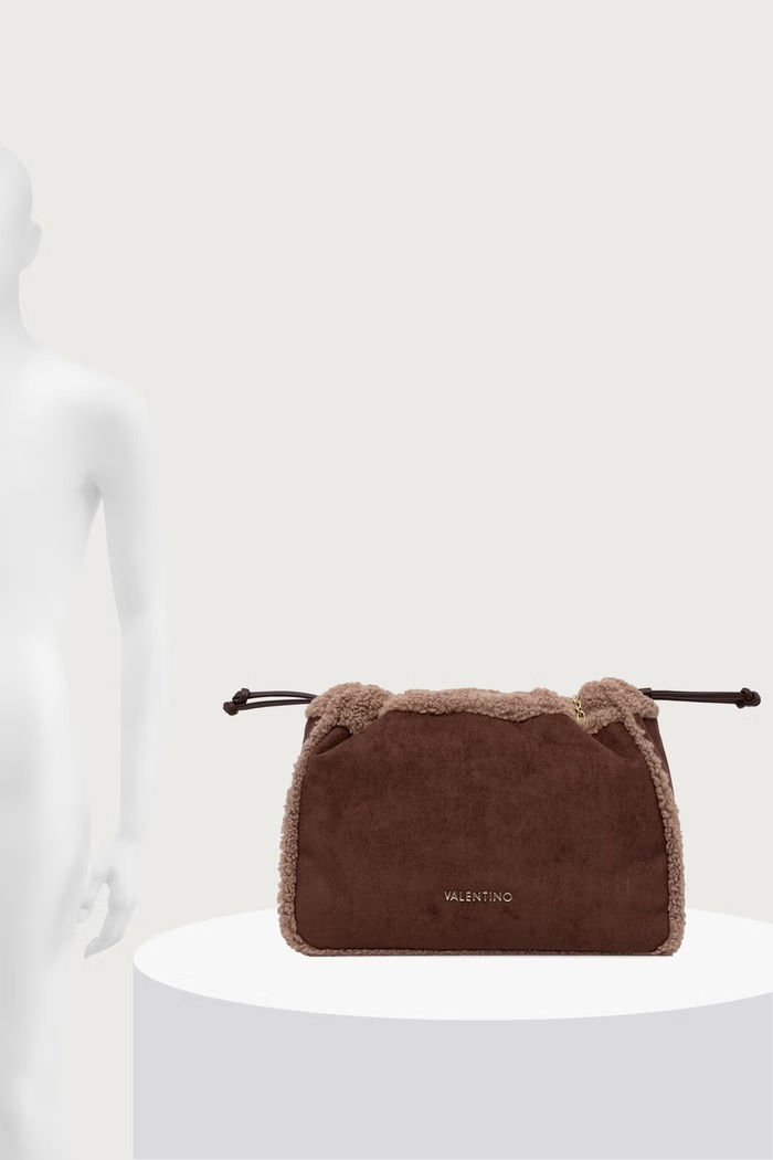 Valentino Bags Torebka shopper damska z imitacji zamszu MAX VBSABT01