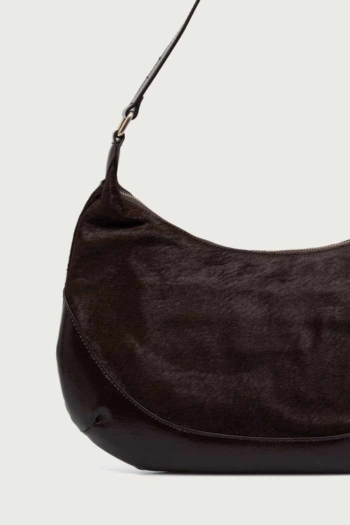 Akcesoria Valentino Bags Torebka hobo damska APOLLINE VBPACC14 brązowy