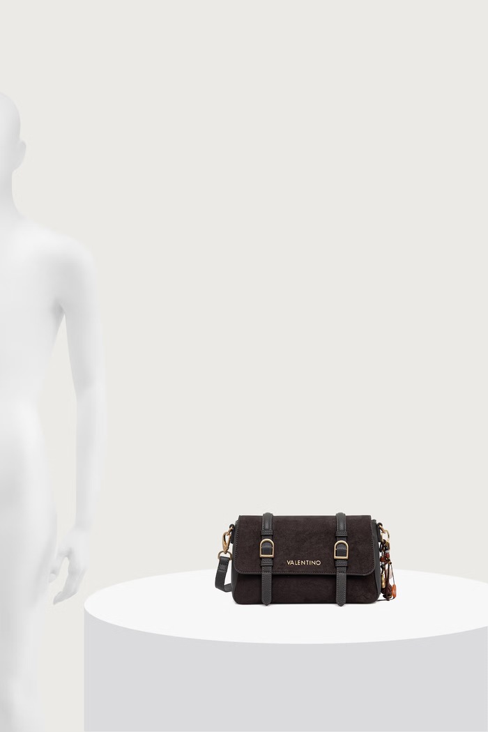 Valentino Bags Torebka crossbody damska z imitacji zamszu WINNIE WINTER VBSABH09