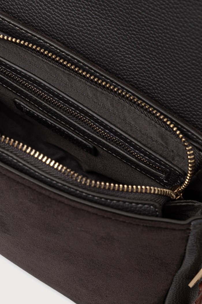 Torebka crossbody damska z imitacji zamszu WINNIE WINTER Valentino Bags szary VBSABH09