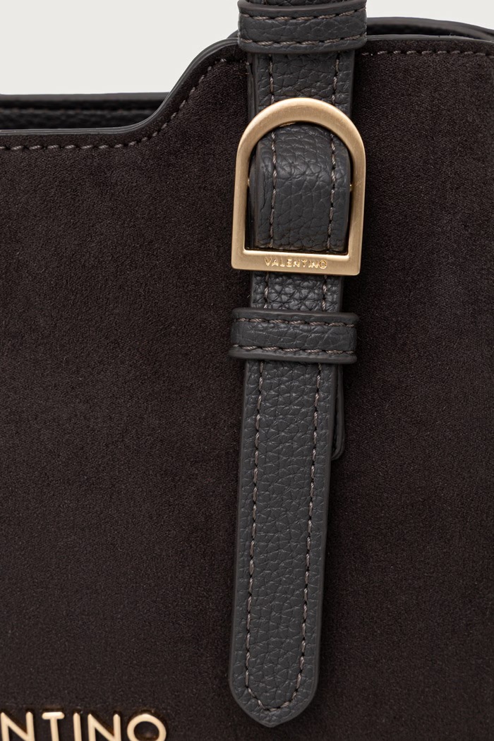 Torebka crossbody damska z imitacji zamszu WINNIE WINTER Valentino Bags VBSABH04 zielony
