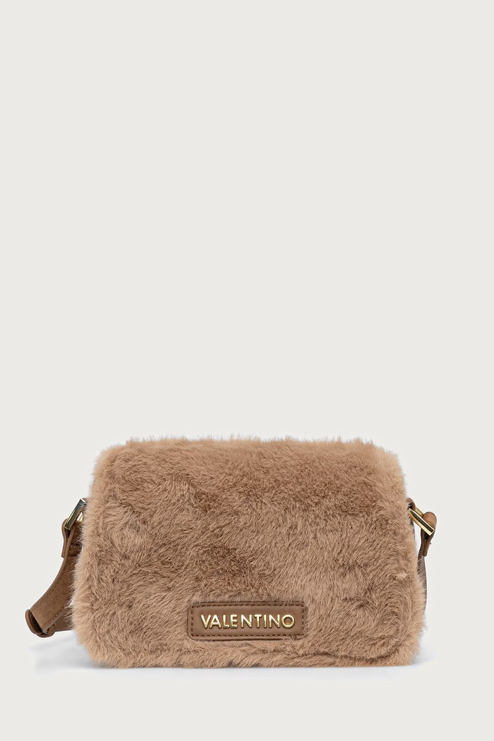 Valentino Bags Listonoszka damska ICELAND beżowy VBSA6B09PLC