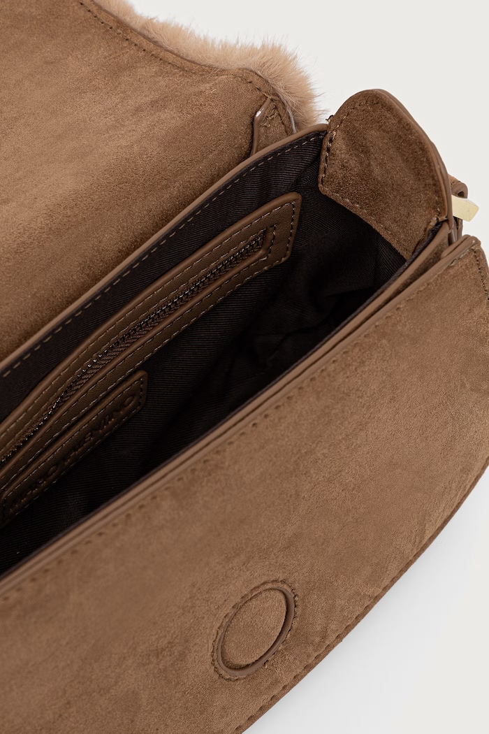 Listonoszka damska ICELAND Valentino Bags beżowy VBSA6B09PLC