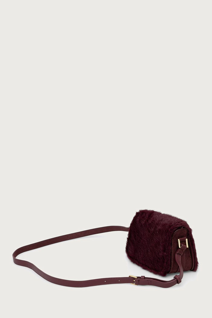 Akcesoria Valentino Bags Listonoszka damska ICELAND VBSA6B09PLC bordowy