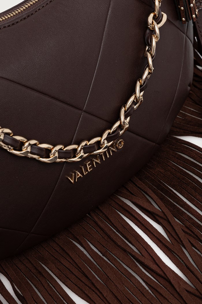 Torebka crossbody damska z imitacji skóry ASTRID Valentino Bags VBSAD207 brązowy