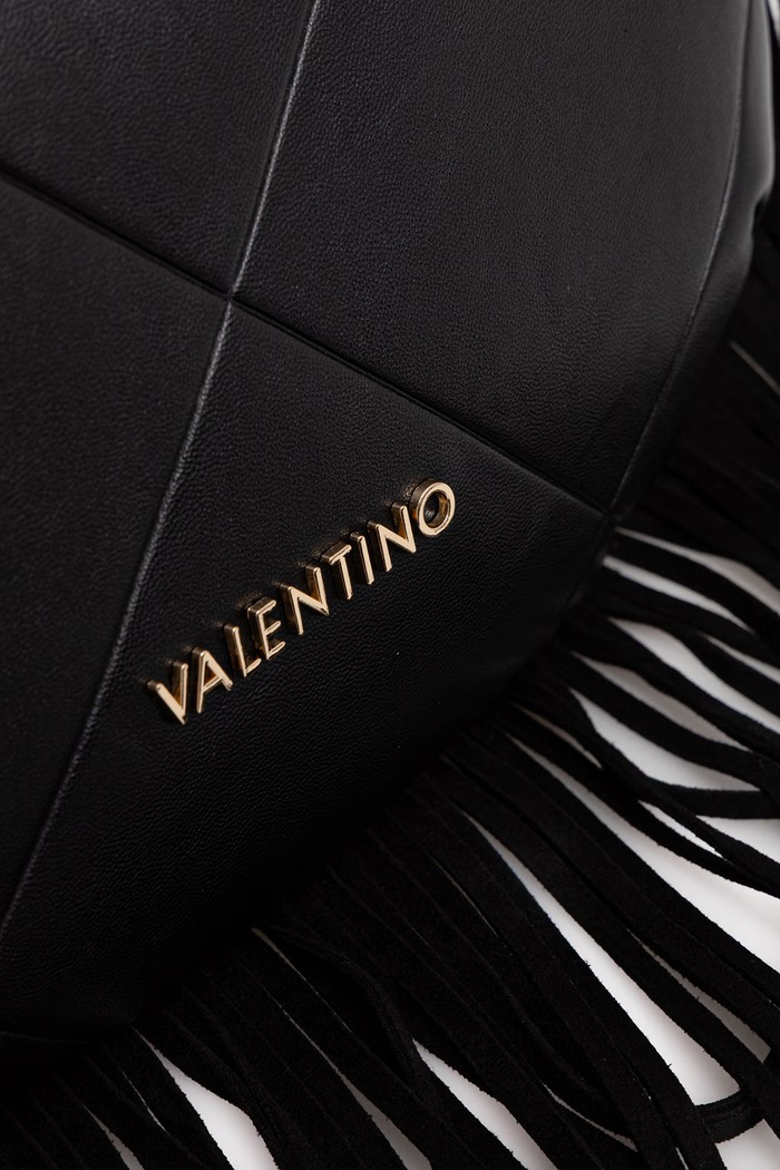 Torebka crossbody damska z imitacji skóry ASTRID Valentino Bags VBSAD207 czarny