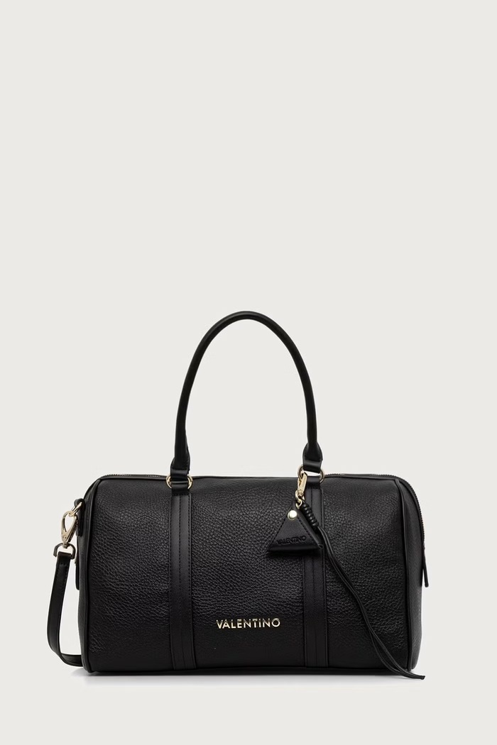 Valentino Bags Torebka kuferek damska z imitacji skóry MAURY czarny VBSADF23