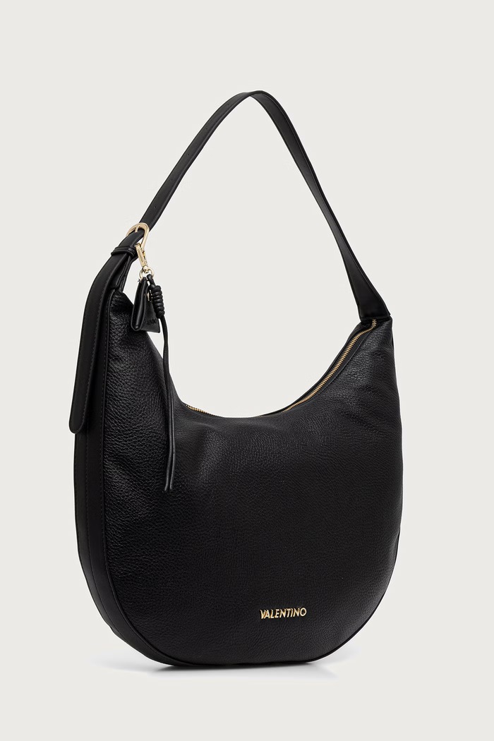 Valentino Bags Torebka tote damska z imitacji skóry MAURY VBSADF07 czarny AW26