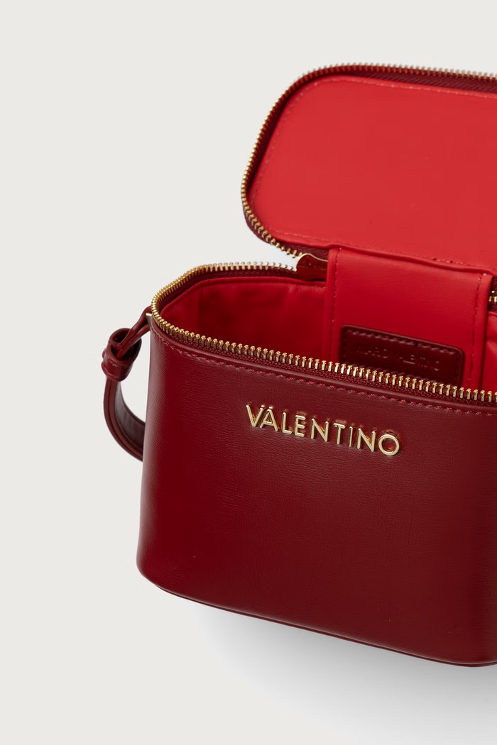 Torebka kuferek damska ROSSY RE Valentino Bags bordowy VBSAAY42
